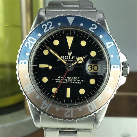 rolex gmt-master 1 prezzo usato|vintage rolex gmt master 1675.